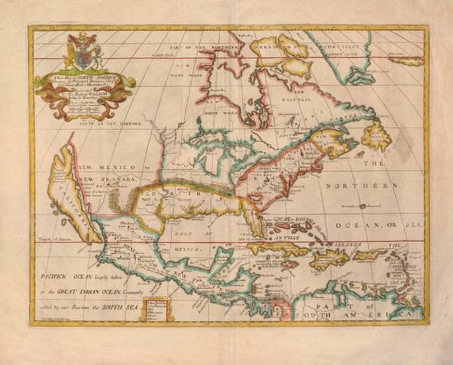 A New Map of North America Shewing its Principal Divisions, Chief Cities, Towns, Rivers, Mountains &c