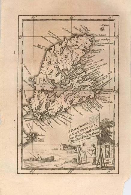 A Map of Royal or Cape Breton I. From the Best Authorities
