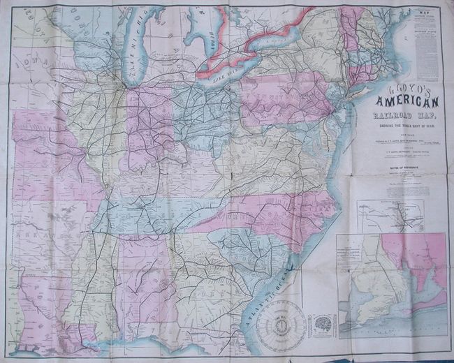 Lloyd's American Railroad Map, Showing the Whole Seat of War