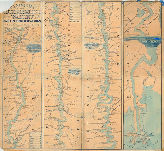 Panorama of the Mississippi Valley and its Fortifications