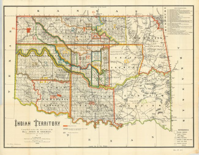 Indian Territory Compiled under the direction of Hon: John H. Oberly, Commissioner of Indian Affairs