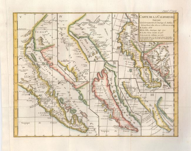 Carte de la Californie Suivant