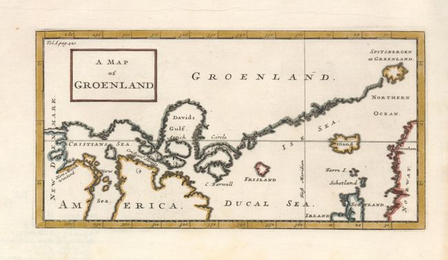 A Map of Groenland