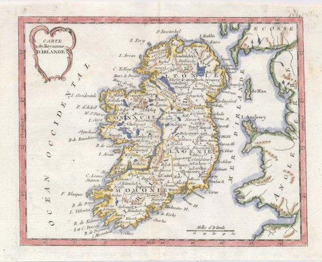 Carte du Royaume d'Irlande