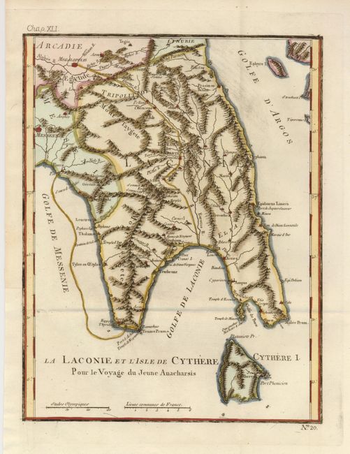 La Laconie et l'Isle de Cythere…
