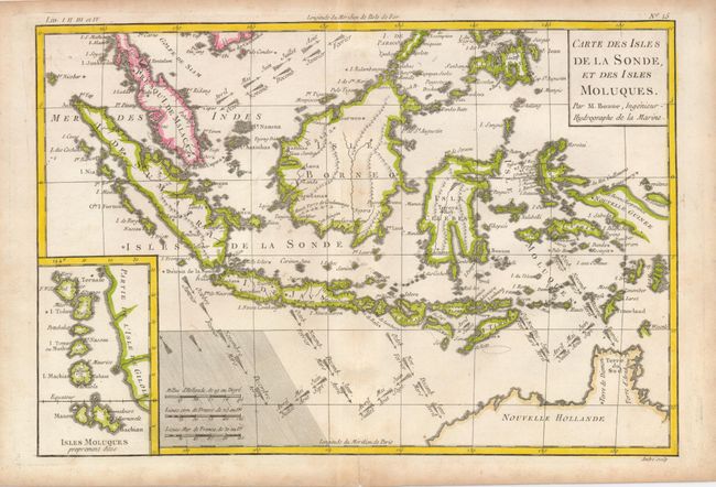 Carte des Isles de la Sonde, et des Isles Moluques