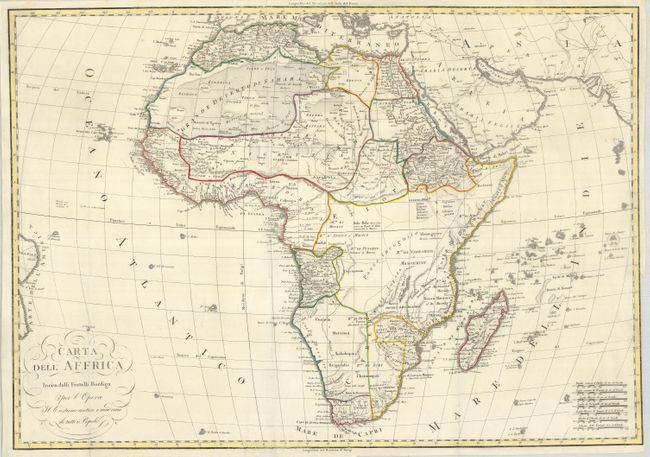 Carta dell' Affrica