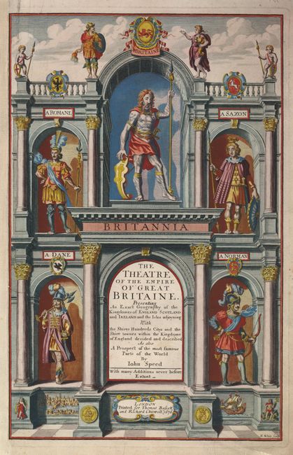 The Theatre of the Empire of Great Britaine.  Presenting an Exact Geography of the Kingdomes of England Scotland and Ireland and the Isles Adjoyning