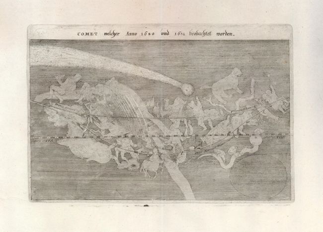 Comet Melcher Anno 1680 und 1681 beobachtet worden