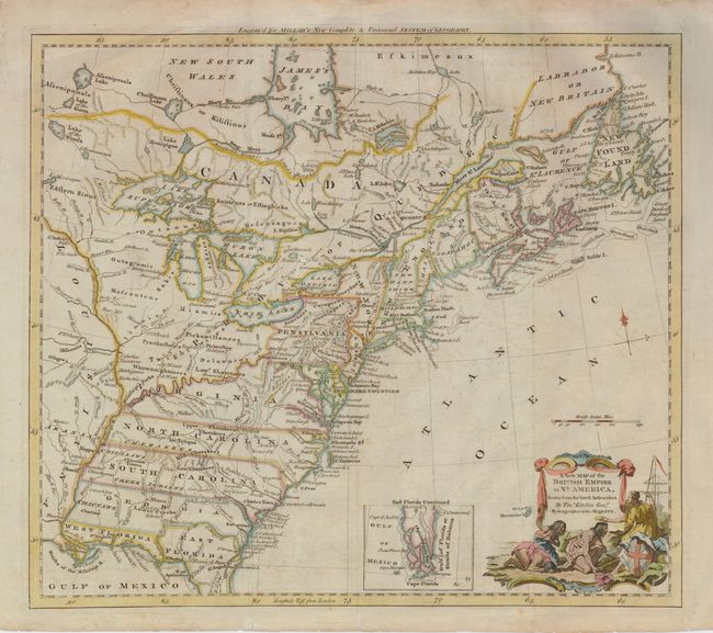 A New Map of the British Empire in Nth. America, Drawn from the Latest Authorities