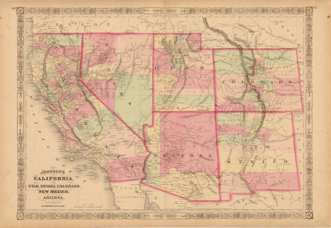 Johnson's California, also Utah, Nevada, Colorado, New Mexico, and Arizona