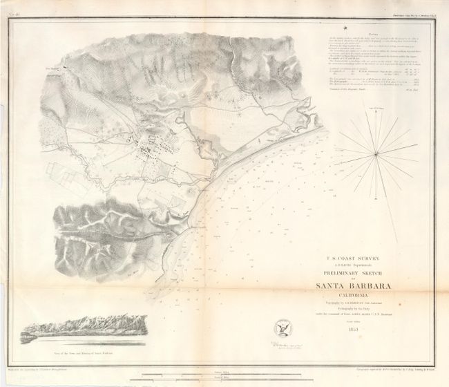 Preliminary Sketch of Santa Barbara California