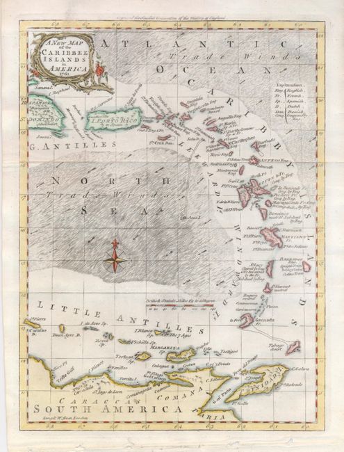 A New Map of the Caribbee Islands in America