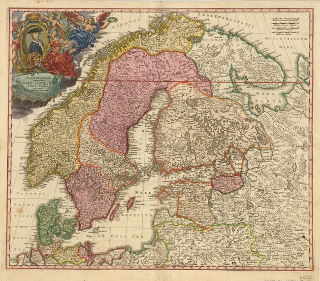Scandinavia Complectens Sueciae Daniae & Norvegiae Regna