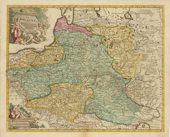 La Pologne Divisee en Royaume de Pologne et les Etats y Apartenans la Pologne Prussienne Autrichienne & Russienne