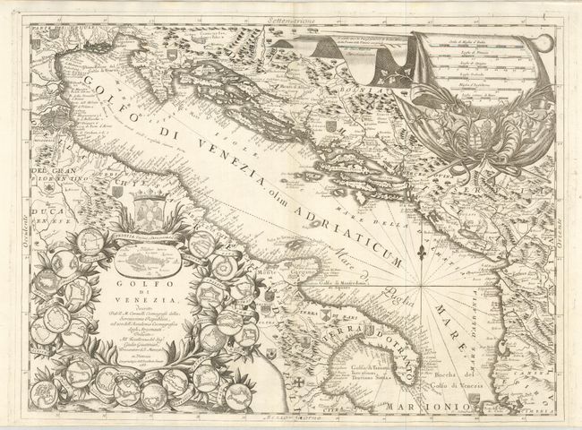 Golfo di Venezia, descritto Dal P.M. Cornelli Cosmografo della Serenissima Republica