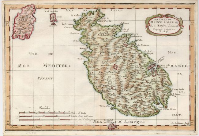 Les Isles de Malte, Goze, &c