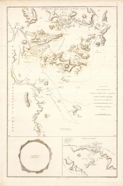 A Chart of the Islands to the Southward of Tchu-San on the Eastern Coast of China Generally Laid Down from One Published by Alexander Dalrymple Esqre. with Additions and Alterations