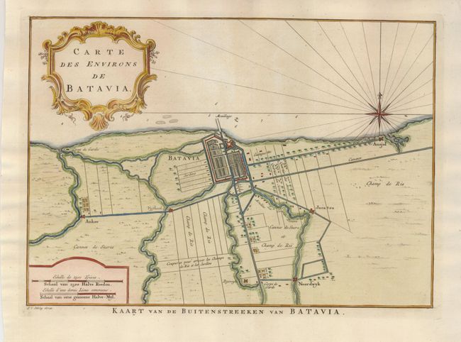 Carte des Environs de Batavia