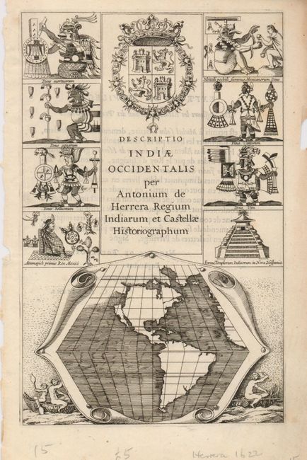 Descriptio Indiae Occidentalis per Antonium de Herrera Regium Indiarum et Castellae Historiographum