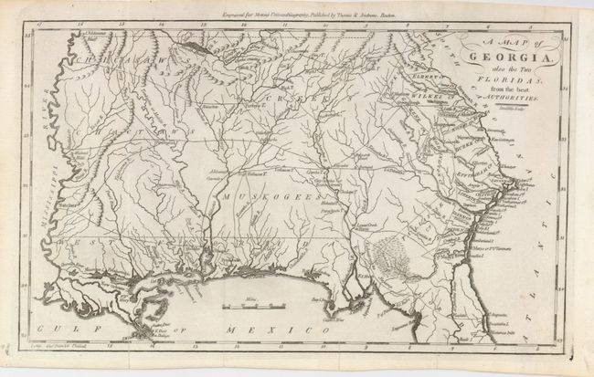 A Map of Georgia, also the Two Floridas, from the best Authorities