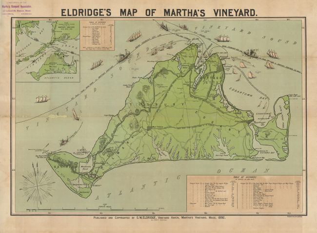 Eldridge's Map of Martha's Vineyard