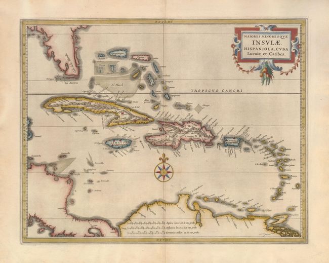 Maiores Minores Que Insulae Hispaniola, Cuba Lucaiae et Caribes