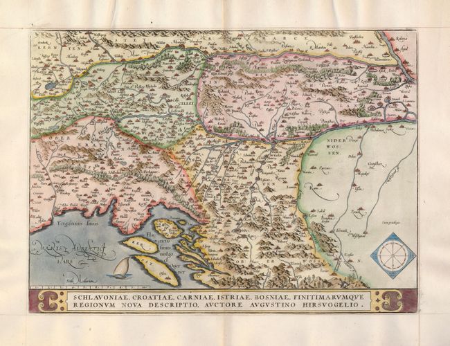 Schlavoniae, Croatiae, Carniae, Istriae, Bosniae, Finitimarumque Regionum Nova Descriptio, Auctore Augustino Hisvogelio