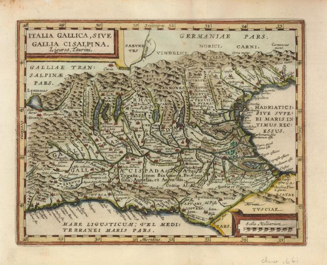 Italia Gallica, Sive Gallia Cisalpina, Ligures, Taurini