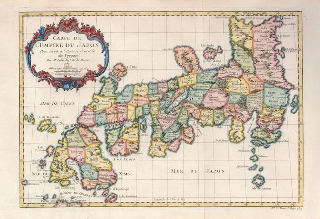 Carte de l'Empire du Japon