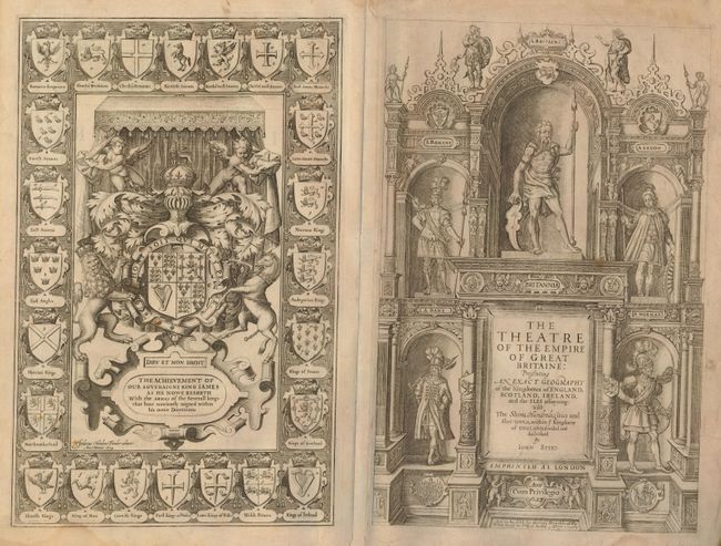 The Theatre of the Empire of Great Britaine [Title Page and Frontispiece]