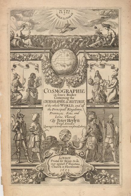 Cosmographie in Foure Bookes Caontayning the Chorographie & Historie of the Whole World