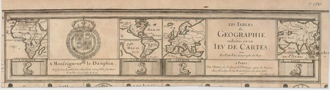 Les Tables de Geographie, Reduites en un Iev de Cartes