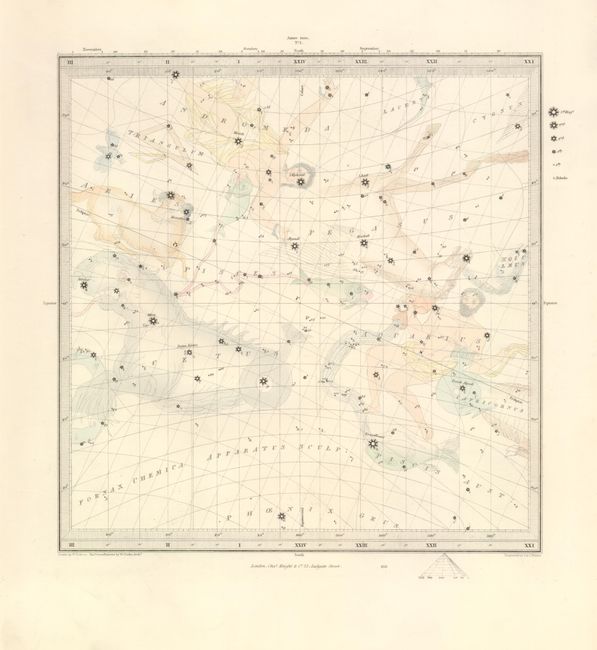The Stars, in Six Maps, on the Gnomonic Projection