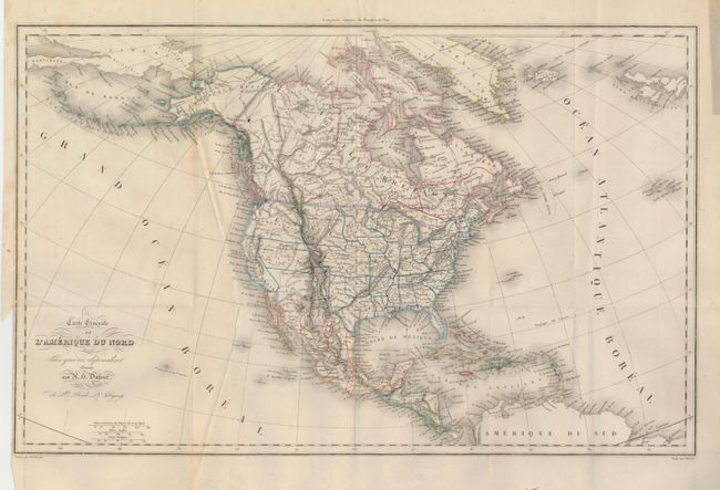 Carte Generale de l'Amerique du Nord et des Iles qui en Dependent