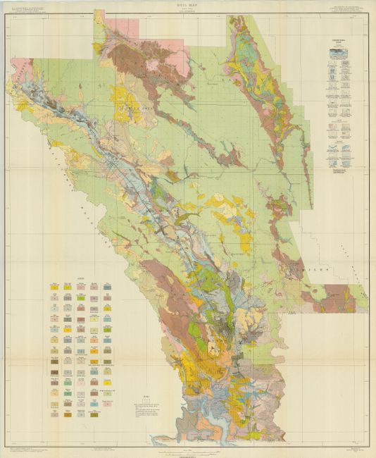 Soil Map Napa Area California