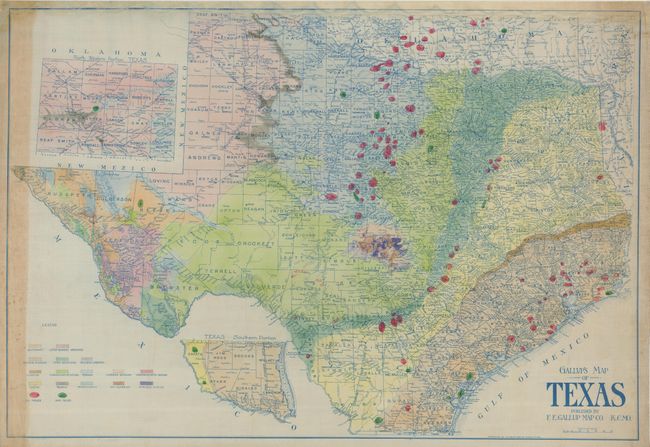 Gallup's Map of Texas