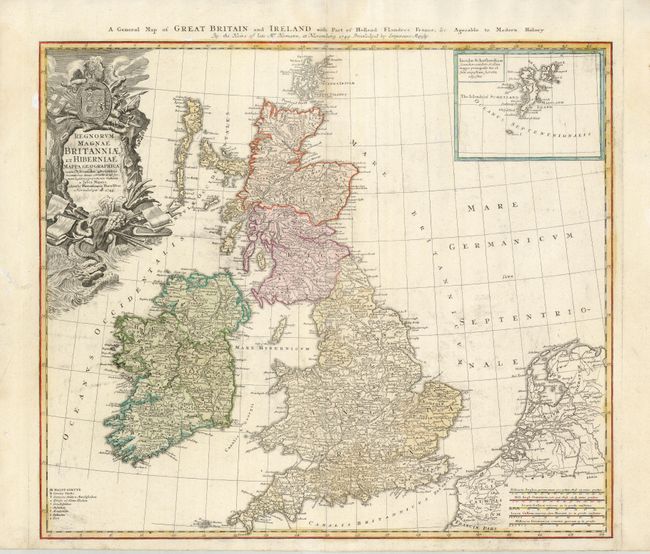 Regnorum Magnae Britanniae et Hiberniae Mappa Geographica