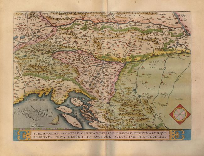 Schlavoniae, Croatiae, Carniae, Istriae, Bosniae, Finitimarumque Regionum Nova Descriptio, Auctore Augustino Hisvogelio
