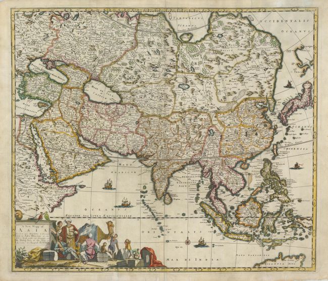 A New Mapp of Asia Divided into Kingdoms & Provinces
