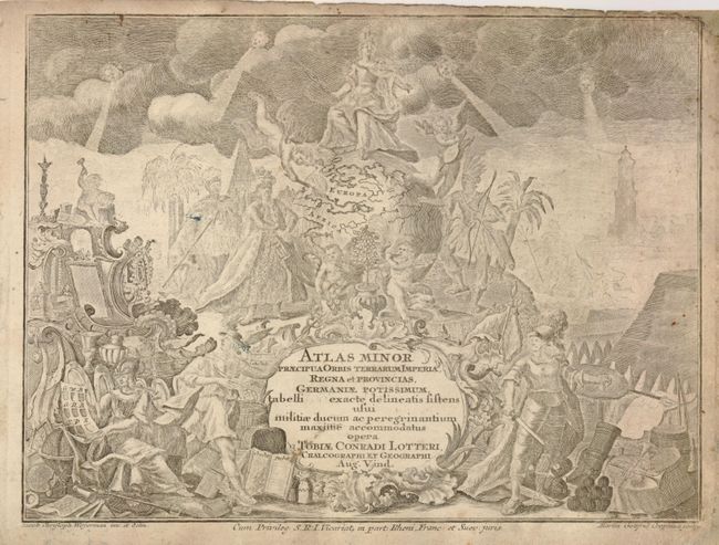 Atlas Minor Praecipua Orbis Terrarum Imperia, Regna et provincias, Germaniae