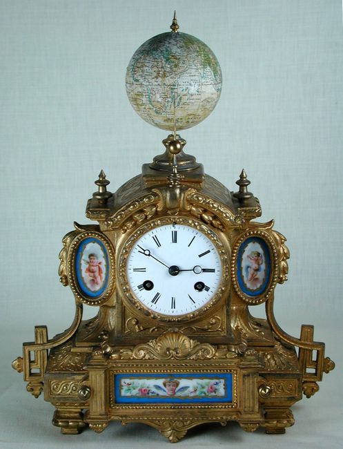 [French Globe Clock]