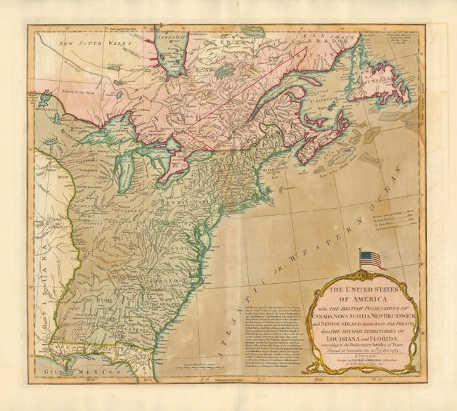 The United States of America with the British Possessions of Canada, Nova Scotia, New Brunswick and New Foundland