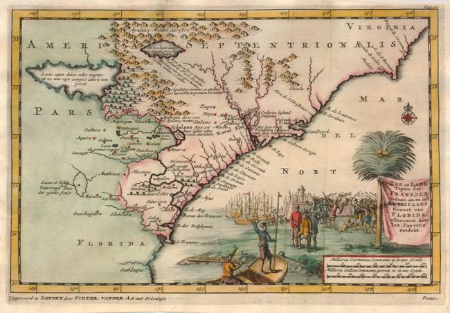 Zee en Land-Togten der Franszen Gedaan na, en in't Americaans Gewest van Florida