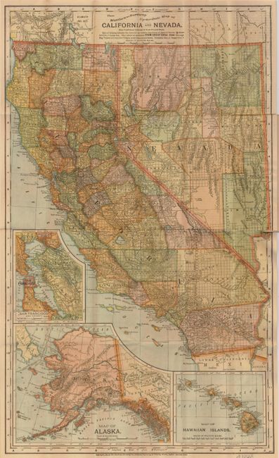 Up-to-Date Map of California and Nevada