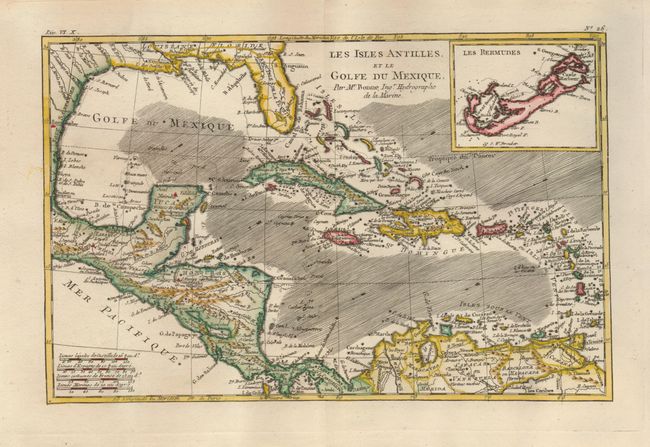 Les Isles Antilles, et le Golfe du Mexique