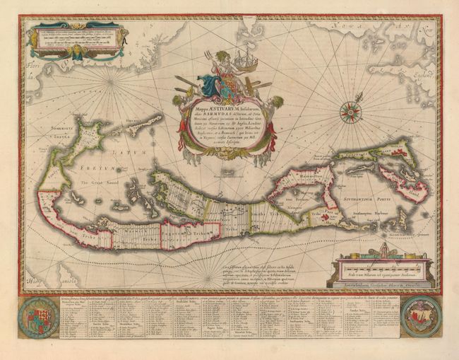 Mappa Aestivarum Insularum, Alias Barmudas