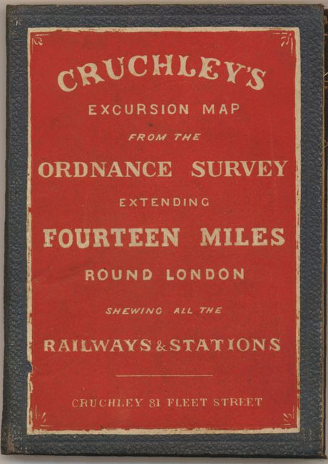 Ordnance Map of the Country Round London