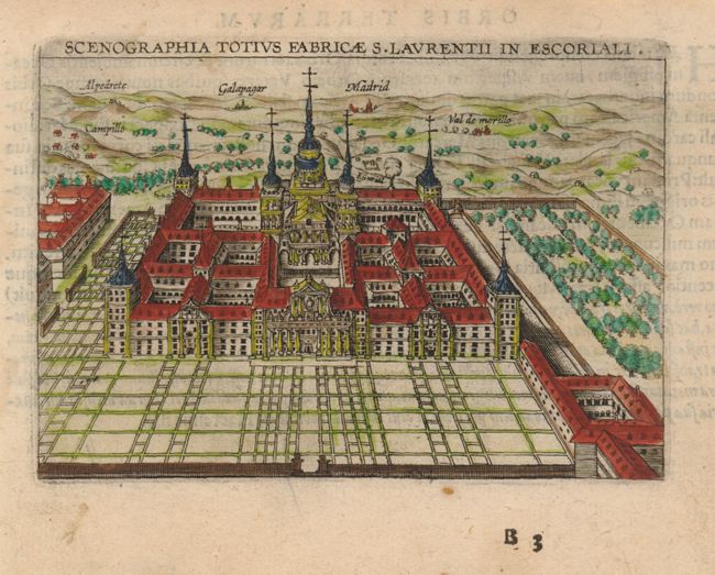 Scenographia Totius Fabricae S. Laurentii in Escoriali