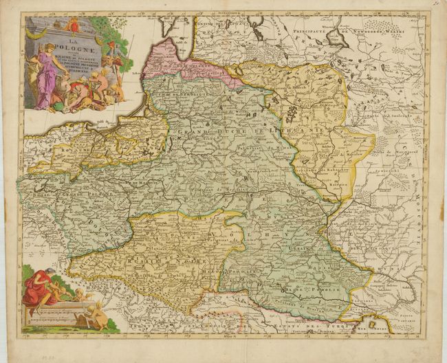 La Pologne, Divisee en Royaume de Pologne et les Etats y Apartenans la Pologne Prussienne